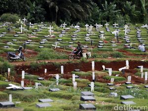 Ibu Kota Waspada Sebab Krisis Lahan Pemakaman Jenazah Corona