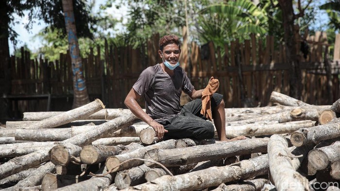 Mohammad Zainal merupakan pemilik usaha kayu jati di Kabupaten Malaka, Timor Tengah Selatan, NTT.