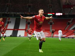 Scott McTominay adalah pemain muda MU dan jebolan akademi. Bisa jadi, dia diberi tugas sebagai kapten agar makin percaya diri (Getty Images)