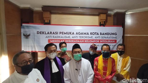 Tokoh Agama di Bandung Tolak Kelompok Intoleran