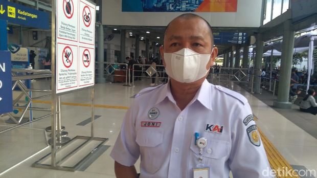 VP Public Relation PT KAI Joni Martinus (Adhyasta Dirgantara/detikcom)