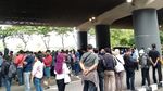 Antrean Rapid Test Antigen di Gambir Membludak! Ini Penampakannya