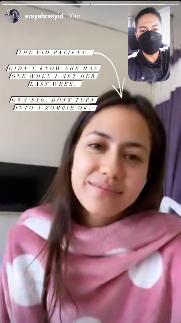 Pevita Pearce kena COVID-19, Arsyah Rasyid tidak