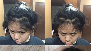 10 Foto Kocak Gagal Potong Rambut Sendiri di Rumah saat Pandemi Corona