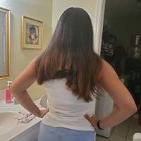 Gara-gara bosan karantina di rumah, wanita ini terlalu PD potong rambut sendiri. Lihat hasilnya yang jadi acak adul. Foto: Instagram, Twitter