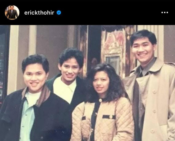 Menteri BUMN Erick Thohir
