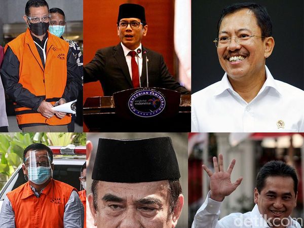 6 Menteri Jokowi Direshuffle, Terjerat Korupsi-Picu Kontroversi