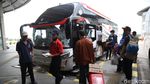 Pemudik Nataru Mulai Terlihat di Terminal Pulogebang