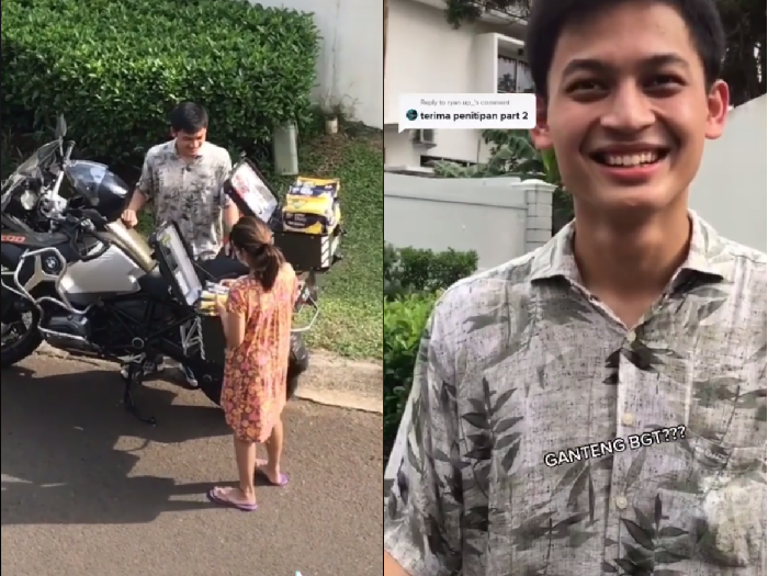 Heboh Penjual Tahu Ganteng Pakai Motor Rp 690 Juta, Ini Faktanya