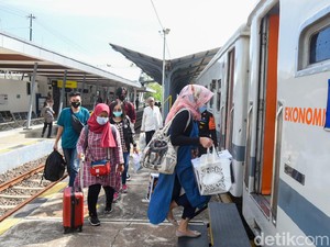 Selama Libur Natal 2020, Daop 1 Jakarta Berangkatkan 79.694 Penumpang KA