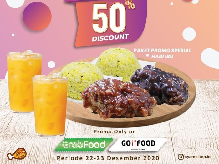 Hari Ibu 2020, Ada Promo Menarik di 5 Gerai Makanan Ini