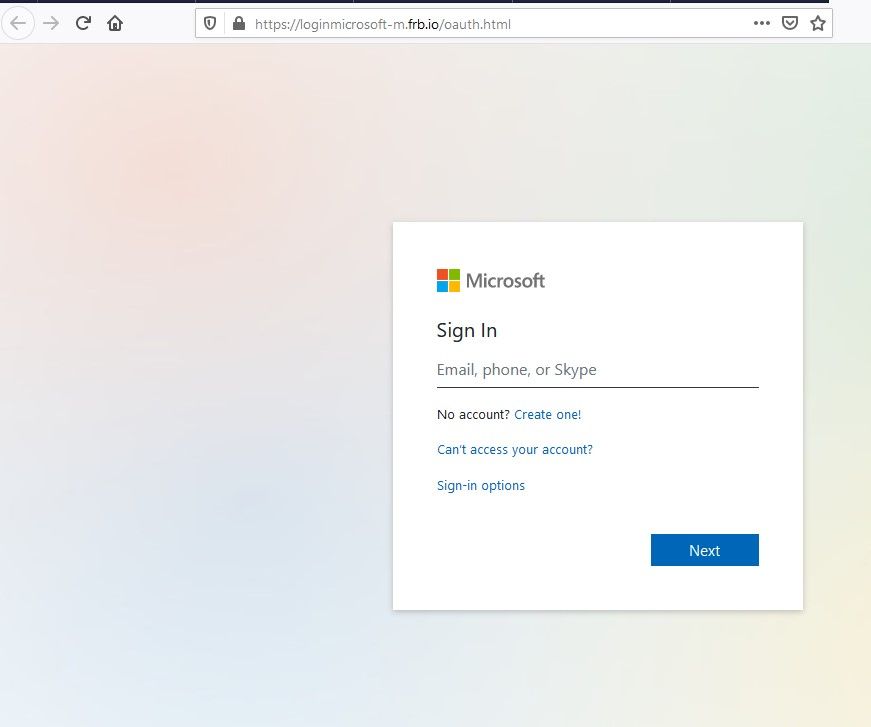 Scam Onedrive