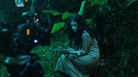 Karakter Asih yang merupakan bagian dari Danur Universe. Shareefa Daanish jadi sosok sang hantu. Foto: dok ist