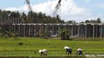 Begini Progres Pembangunan Jalur Kereta Bandara YIA