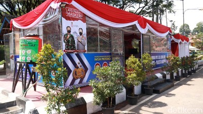 Melihat Persiapan Pos Pelayanan Nataru di Nagreg Bandung