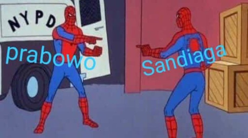 Meme Happy Ending Jokowi - Prabowo