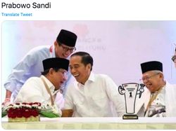 Viral Meme Happy Ending Jokowi-Maruf dan Prabowo-Sandi