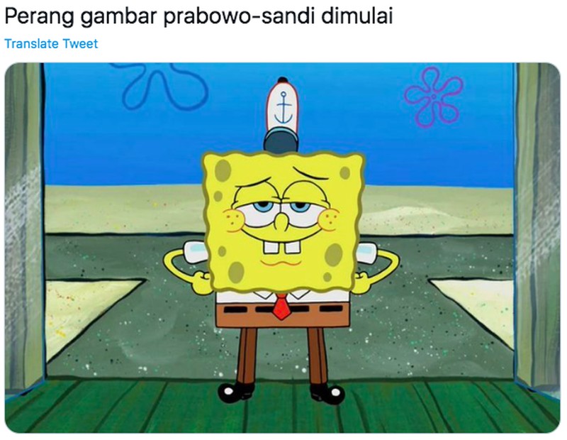 Meme Happy Ending Jokowi - Prabowo