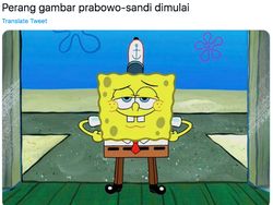Viral Meme Happy Ending Jokowi-Maruf dan Prabowo-Sandi