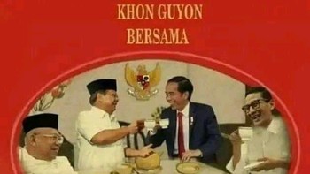 Meme Khong Guan, para kandidat Pilpres 2019 sudah bersatu semua (Twitter)