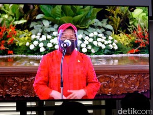 Risma Pakai Busana Merah Menyala saat Dilantik Jadi Mensos, Apa Maknanya?