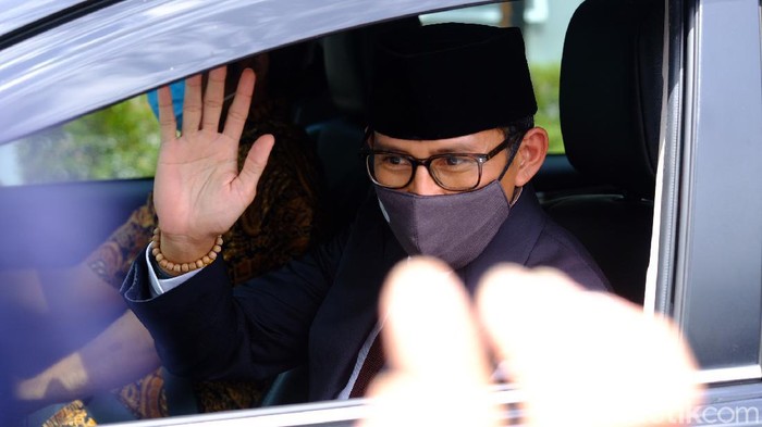 Menteri Pariwisata dan Ekonomi Kreatif (Menparekraf), Sandiaga Uno.