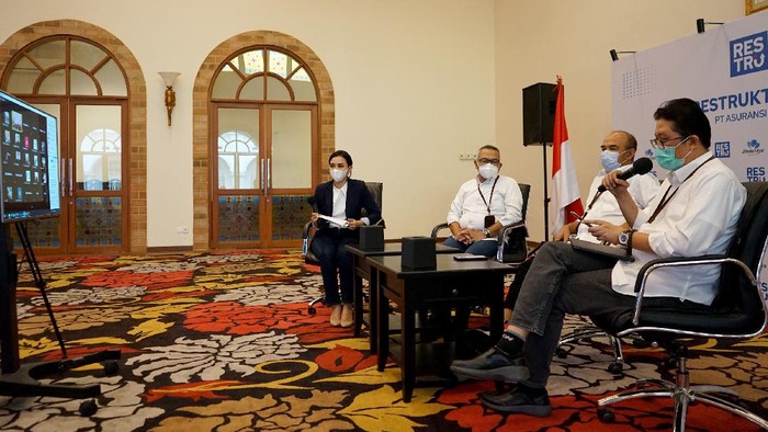Percepatan Program Restrukturisasi Polis Jiwasraya Menyusul tingginya antusiasme para pemegang polis, Manajemen baru PT Asuransi Jiwasraya (Persero) akan mempercepat pelaksanaan Program Restrukturisasi Polis Jiwasraya.