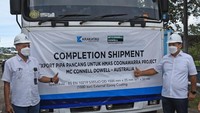PT KS melalui anak perusahaanya PT KHI Pipe Industries mengekspor 4.370 ton pipa baja berdiameter 1.500 mm, tebal 25 mm dan panjang 50 meter senilai 3,8 juta US dolar untuk pipa pancang konstruksi Dermaga HMAS Coonnowarra yang merupakan pangkalan militer AL Australia di Darwin.