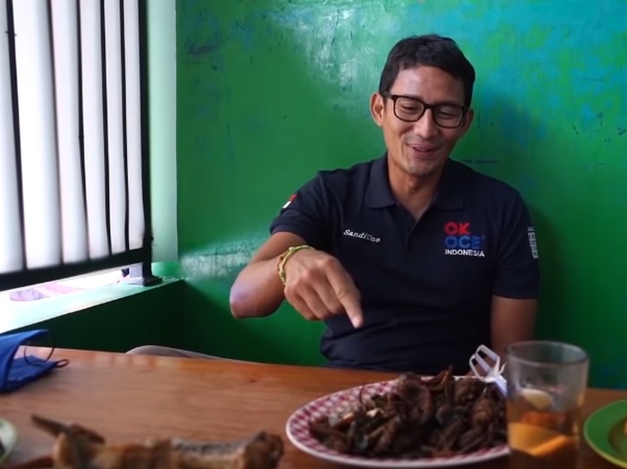 Sandiaga Uno Menparekraf Baru Saat Kulineran