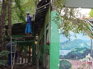 SDN Gentong Pasuruan yang Ambruk Tewaskan Dua Orang Mulai Dibangun