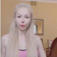 Inilah penampilan Valeria Lukyanova tidak menggunakan makeup. Penampilannya tidak lagi mirip dengan Barbie.  Foto: Instagram
