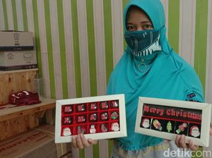 Cokelat Natal Buatan Laila di Kudus Dipasarkan ke Jakarta hingga NTT