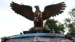 Duh, Tugu Kedaulatan NKRI di Badau Ini Tak Terawat