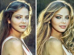 Begini Jadinya Kalau Makeup Foto Jadul Diubah Modern