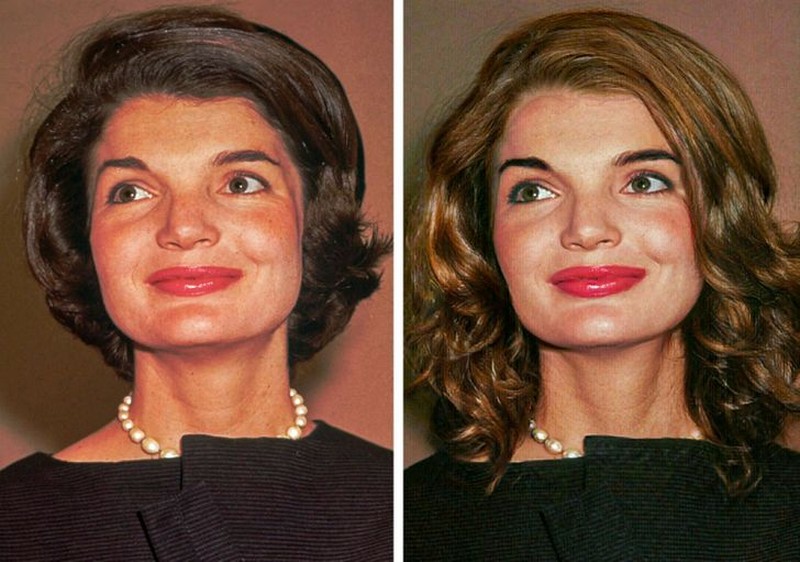 fotoinet Dengan Photshop Begini Wajah Makeup Jaman Dulu Diubah Modern