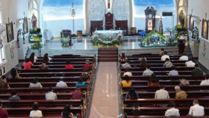 Gereja Katedral Medan Gelar Misa Natal
