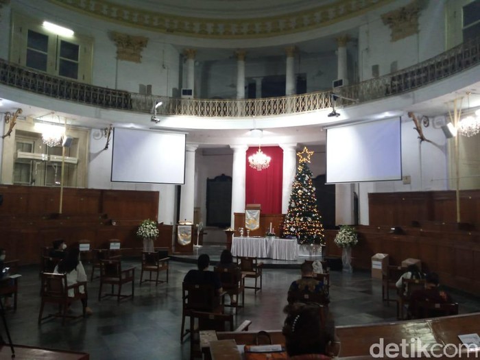 Pandemi Corona Ibadat Malam Natal Di Gereja Immanuel Jakpus Dibatasi 50 Orang