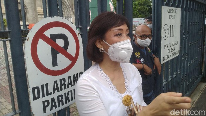 Juru bicara Keuskupan Agung Jakarta dan Gereja Katedral Jakarta, Susyana Suwadie (Sachril Agustin Berutu/detikcom).