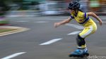 Melihat Bibit Atlet Sepatu Roda Berlatih