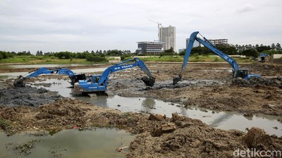 Minimalkan Potensi Banjir, Waduk Site C JGC Dikeruk
