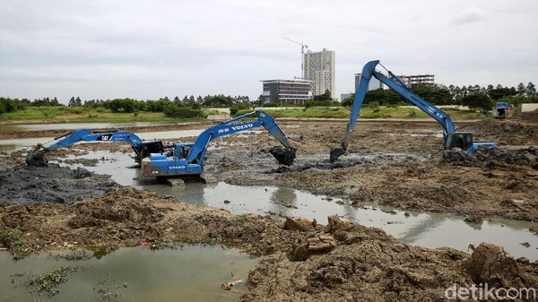 Minimalkan Potensi Banjir, Waduk Site C JGC Dikeruk
