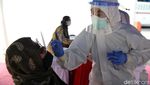 Penumpang-Pengemudi Bus Jalani Rapid Test Antigen