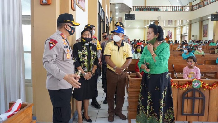 Polda NTT mengerahkan 3.904 personel untuk mengamankan perayaan Natal 2020 (Dok. Istimewa0