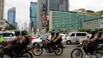 Potret Arus Lalu Lintas di Jakarta Saat Libur Natal