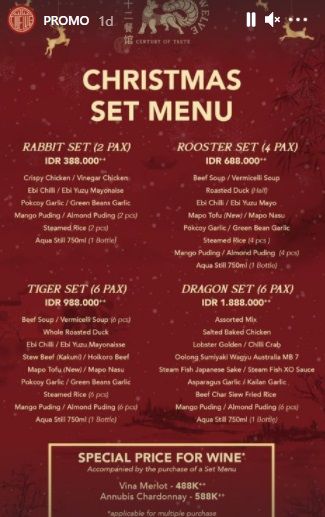 Promo Diskon Natal Restoran Jakarta