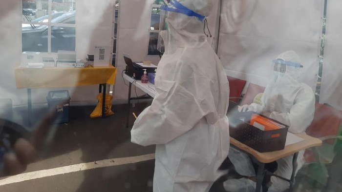 Rapid Test Antigen di Bandara Soetta
