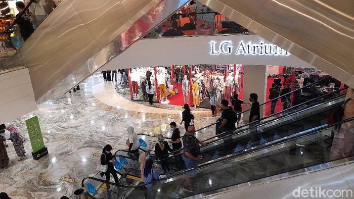 Suasana Mal Kota Kasablanka (Tiara Aliya/detikcom)
