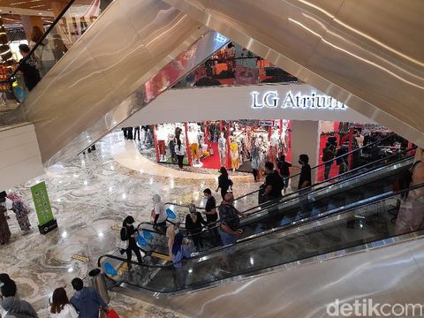 Suasana Mal Kota Kasablanka (Tiara Aliya/detikcom)