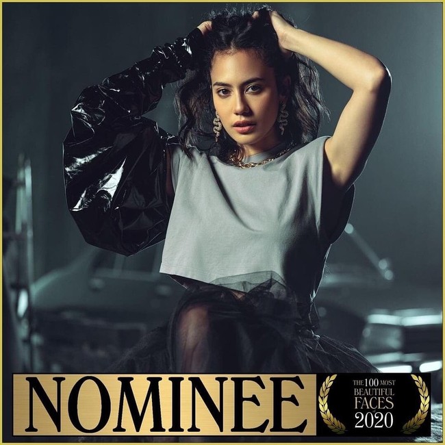 Aktris cantik keturunan bule lain yang masuk sebagai nominasi TC Candler 2020 adalah Pevita Pearce. Foto: Instagram @tccandler