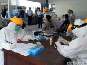 Sopir-Penumpang di Terminal Baranangsiang Dites Antigen